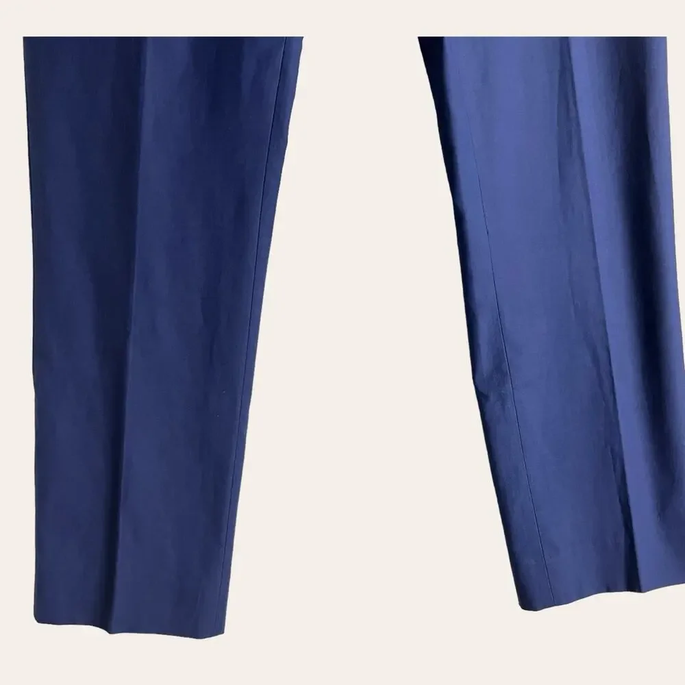 Reiss Tenor T Blue Flat Front Slim Trouser Pants Size 30
